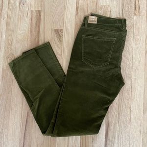 Madewell women skinny fit corduroy pants